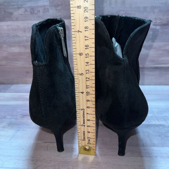 Charles by Charles David Womens Black Ankle Boots Size 10M Heeled Pointed Toe - Picture 12 of 12